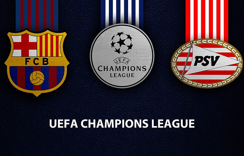 sport, logo, football, Barcelona, UEFA Champions League, PSV Eindhoven, Barcelona vs PSV Eindhoven for , section ÑÐ¿Ð¾ÑÑ, HD wallpaper